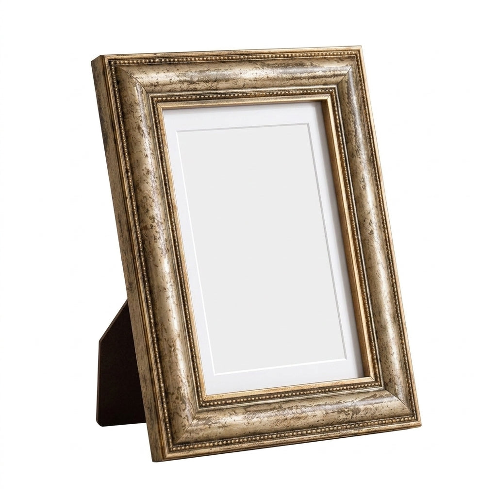 Qaircmel™ Vintage Gallery Picture Frames Set of 2 – 5x7 Decorative Photo Frames, Antique Nordic Tabletop & Wall Home Decor